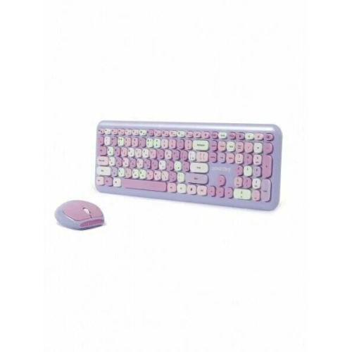 Комплект Smartbuy 666395 фиолетовый SBC-666395AG-V клавиатура+мышь мультимедийный