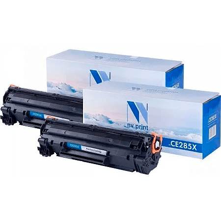 Тонер-картридж NV Print NV-CE285X-SET2 набор для HP LaserJet Pro M1132/ M1212nf/ M1217nfw/ P1102/ M1214nfh/ M1132s (2300k) (2 шт)