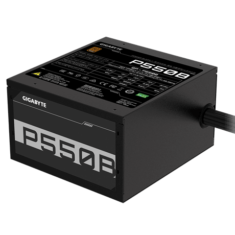 Блок питания Gigabyte ATX 550W GP-P550B 80+ bronze (24+4+4pin) APFC 120mm fan 6xSATA RTL