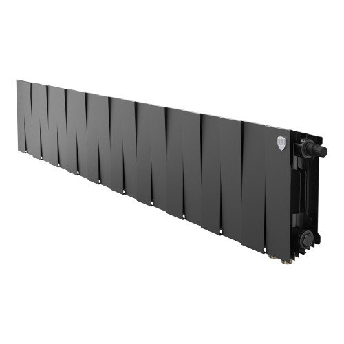 Биметаллический радиатор отопления Royal Thermo PianoForte 200 VR80-20 секц. черный