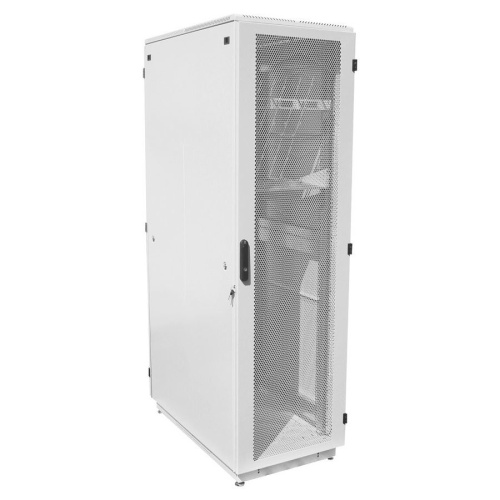 Шкаф коммутационный ЦМО ШТК-М-42.6.8-44АА 42U 600x800мм пер.дв.перфор. серый