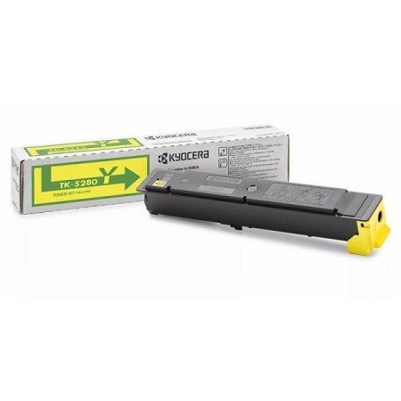 Картридж лазерный Kyocera TK-5280Y желтый (11000стр.) для Kyocera ECOSYS P6235cdn, ECOSYS M6235cidn/M6635cidn