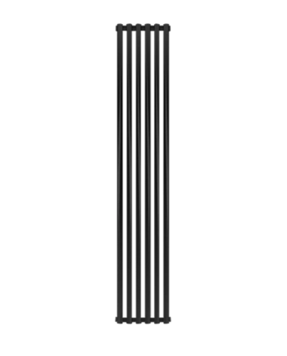 Алюминиевый радиатор отопления Stout SRA-2120-18000706 Tonale 1800 6 секций черный