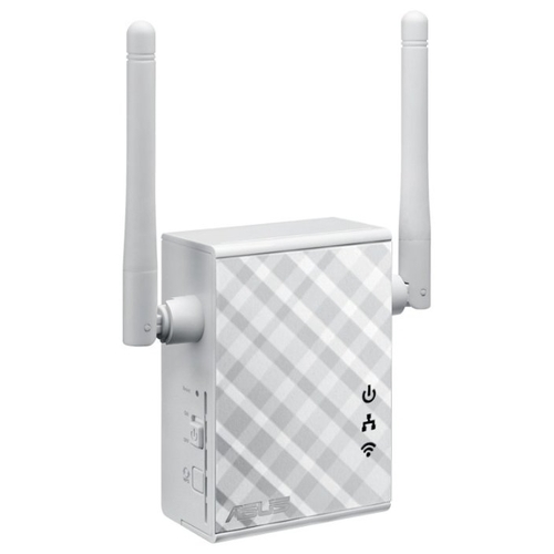 Повторитель беспроводного сигнала Asus RP-N12 N300 Wi-Fi белый