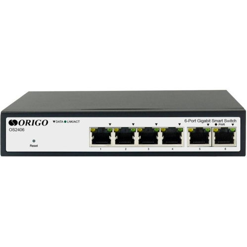 Коммутатор настраиваемый Origo OS2406 OS2406/A1A 6x1Гбит/с