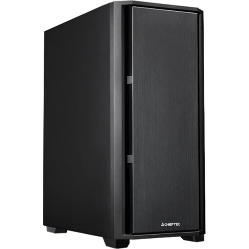 Корпус CHIEFTEC Pro Midi Q AS-02B-OP без БП, звукоизоляция, черный, ATX