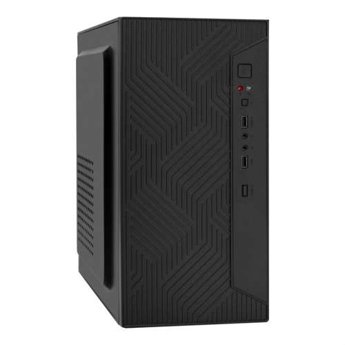 Корпус Exegate BAA-303 EX297991RUS Minitower (mATX, без БП, 2*USB, HD Audio, черный)