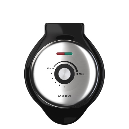 Вафельница Maxvi SM753S серебристо-черный