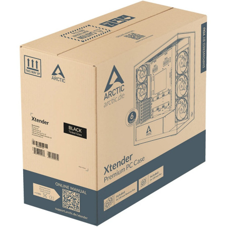 Корпус ARCTIC Xtender (Black) ACPCC00015A