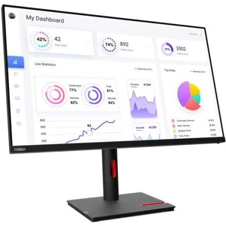 Монитор Lenovo T32p-30 (63D2GAS1CB)