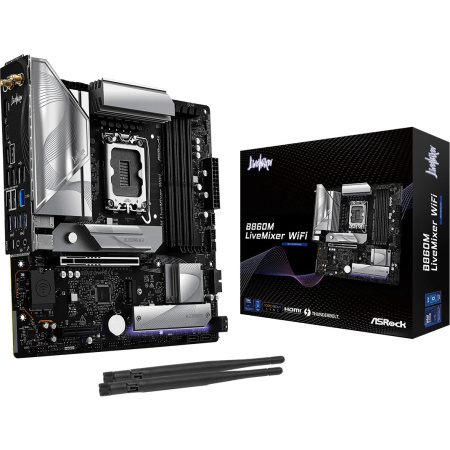 Материнская плата ASRock B860M LiveMixer Wifi