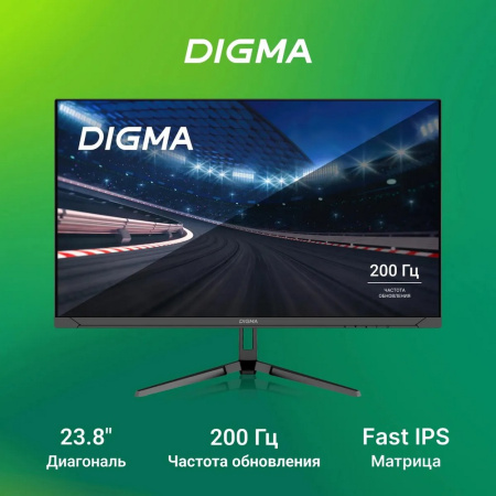 Монитор Digma Overdrive 24P410F (DM24SG03), черный