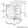 Встраиваемая стиральная машина Bosch WIW24342EU