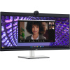 Монитор DELL P3424WEB черный/серебристый