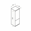 Холодильник MAUNFELD MFF185NFB Inverter