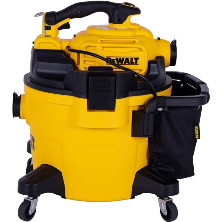 Строительный пылесос DeWalt DXV234P желтый