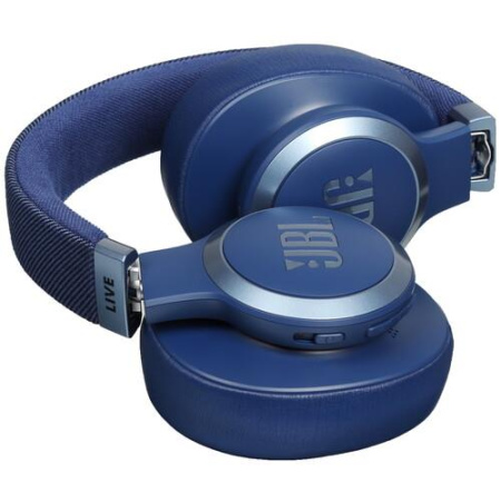 Беспроводные/проводные наушники JBL Live 770NC синий