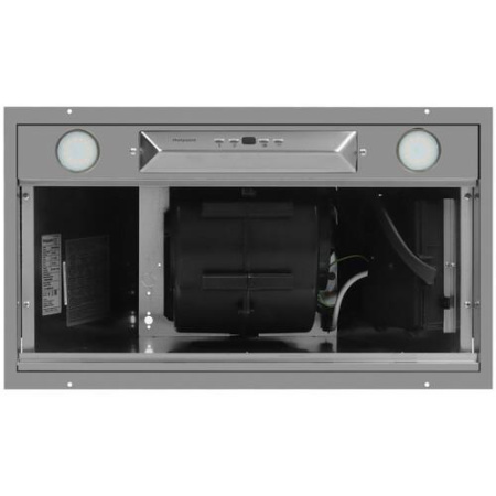 Вытяжка полновстраиваемая Hotpoint HPAE 52FLB X серебристый