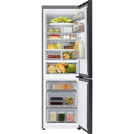 Холодильник Samsung RB34C7B5E12/EF белый стекло