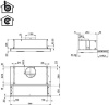 Вытяжка телескопическая Hotpoint HPTF 62HS WH белый