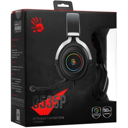 Проводные наушники A4Tech Bloody G535P черный