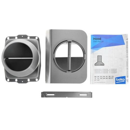 Вытяжка наклонная Beko HCA62540B черный/черный