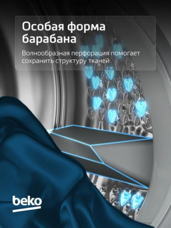 Сушильная машина Beko B3T47238 белый