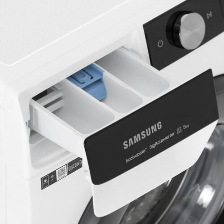 Стиральная машина Samsung WW80AG6S28AELP белый