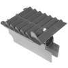 Пылесос Bosch BWD41700 черный