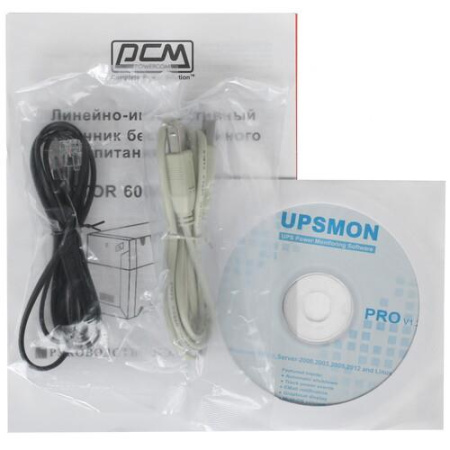 ИБП Powercom Raptor RPT-600AP EURO
