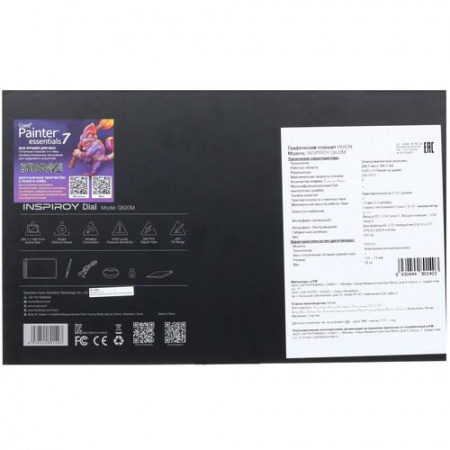 Графический планшет HUION Q620M Black